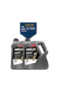 Brava Syntech 5W-40 Yarı Sentetik Motor Yağı 2 x 4 L Brava Syntech 5W-40 Yarı Sentetik Motor Yağı 2 x 4 L