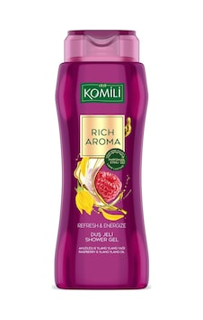 Komili Rich Aroma Refresh& Energize Kalıcı Parfüm Etkili Duş Jeli 500ml, F3100219-002, Mor Diğer Komili Rich Aroma Refresh& Energize Kalıcı Parfüm Etkili Duş Jeli 500ml, F3100219-002, Mor Diğer
