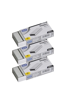 Lexroo Zımba Teli No:10 ''3 Paket'' 3000 Adet Lexroo Zımba Teli No:10 ''3 Paket'' 3000 Adet