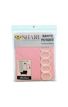 Banyo Perdesi 180x180 000 Açık Krem