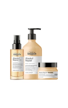 L'oreal Professionnel Serie Expert Absolut Repair Şampuan 500 ML + Maske 250 ML + Yağ 90 ML L'oreal Professionnel Serie Expert Absolut Repair Şampuan 500 ML + Maske 250 ML + Yağ 90 ML