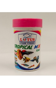 Lotus Tropical Mix Flake Balık Yemi 100 ML