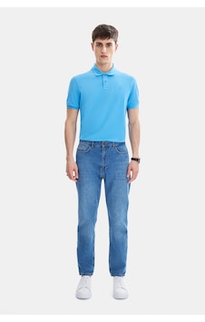 Back And Bond Açık Lacivert Tapered Fit Denim Pantolon Çok Renkli Back And Bond Açık Lacivert Tapered Fit Denim Pantolon Çok Renkli