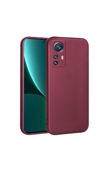 Xiaomi Mi 12 Lite Kılıf Zore Premier Silikon Kapak Mürdüm Xiaomi Mi 12 Lite Kılıf Zore Premier Silikon Kapak Mürdüm