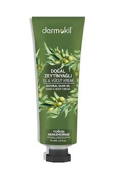 Dermokil Doğal Zeytinyağlı EL&Vücut Kremi 75 ML Dermokil Doğal Zeytinyağlı EL&Vücut Kremi 75 ML