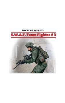 1/24 S.w.a.t. Team Fighter 3 Maketi, Icm 24103 1/24 S.w.a.t. Team Fighter 3 Maketi, Icm 24103