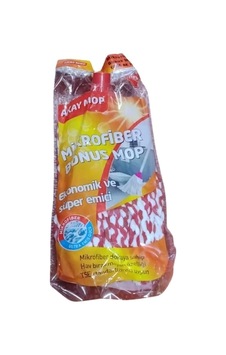 Renkli Mikrofiber Mop Sarı Renkli Mikrofiber Mop Sarı