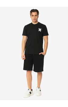 John Richmond Bisiklet Yaka Siyah Erkek T-shirt Ump24057ts