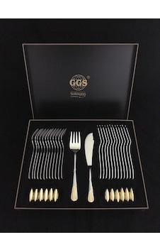 Petra Parlak Altın Ggs Solingen 38 Parça Balık Seti Altın