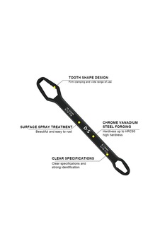 Universal Anahtarı Çift Kafalı Çok Fonksiyonlu 6-22mm Bx40 Universal Anahtarı Çift Kafalı Çok Fonksiyonlu 6-22mm Bx40