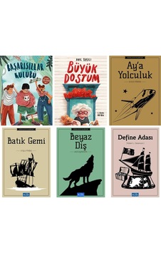 Başarısızlar Kulübü,büyük Dostum,batık Gemi,beyaz Diş,define Adası,aya Yolculuk 6 Klitap Set Başarısızlar Kulübü,büyük Dostum,batık Gemi,beyaz Diş,define Adası,aya Yolculuk 6 Klitap Set