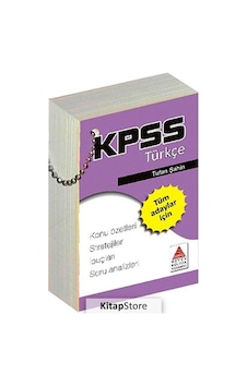 Kpss Türkçe Strateji Kartları / Tufan Şahin Kpss Türkçe Strateji Kartları / Tufan Şahin