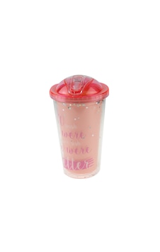 Bardak Matara 600 Ml Suluk Matara Pembe Bardak Matara 600 Ml Suluk Matara Pembe