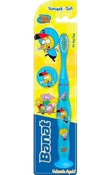 Banat Kral Şakir 5+ Yaş Vakumlu Ayak Çocuk Diş Fırçası Soft Banat Kral Şakir 5+ Yaş Vakumlu Ayak Çocuk Diş Fırçası Soft