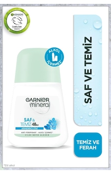 Mineral Saf&temiz Arındırıcı Etki Roll-on Deodorant Mineral Saf&temiz Arındırıcı Etki Roll-on Deodorant