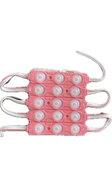 Point 5 Adet 3 Ledli Parmak Led Modül 1.5w 2835 Smd Mercekli 12v Pembe Point 5 Adet 3 Ledli Parmak Led Modül 1.5w 2835 Smd Mercekli 12v Pembe