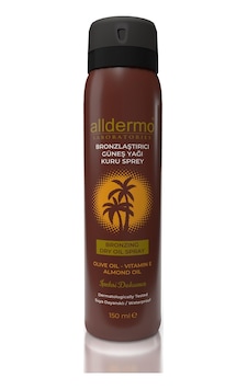Alldermo Bronzlaştırıcı Güneş Yağı Kuru Sprey 150 ML Alldermo Bronzlaştırıcı Güneş Yağı Kuru Sprey 150 ML