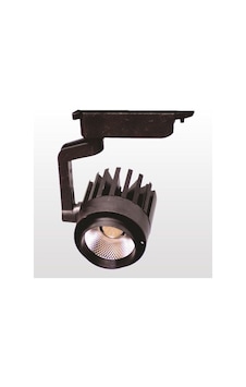 Erk3724 Erkled 30 Watt Siyah Kasa Tırtıklı Ray Spot Gün Işığı