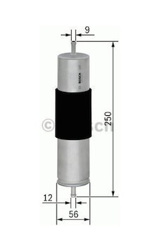 BOSCH F026402066 MAZOT FİLTRESİ A6 04-11 / EXEO 2.0 TDI BOSCH F026402066 MAZOT FİLTRESİ A6 04-11 / EXEO 2.0 TDI