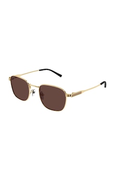 Gucci Gg 1876s 002 50 Unisex Kare Gold Metal Güneş Gözlüğü Altın Gucci Gg 1876s 002 50 Unisex Kare Gold Metal Güneş Gözlüğü Altın