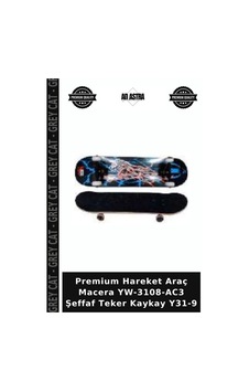 Premium Hareket Araç Macera Yw-3108-ac3 Şeffaf Teker Kaykay Y31-9 Premium Hareket Araç Macera Yw-3108-ac3 Şeffaf Teker Kaykay Y31-9