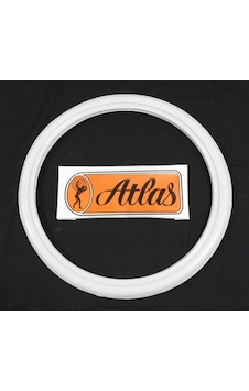 Motosiklet 18'' Kalın Beyaz Yanak Atlas Motosiklet 18'' Kalın Beyaz Yanak Atlas