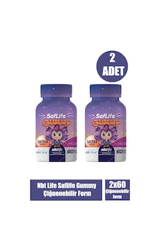 Nbt Life Saflife Gummy 2 x 60 Çiğnenebilir Form