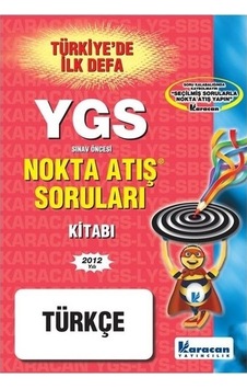 Ygs Türkçe Nokta Atış Karacan Yayınları Karacan Açıköğretim Yayın Ygs Türkçe Nokta Atış Karacan Yayınları Karacan Açıköğretim Yayın