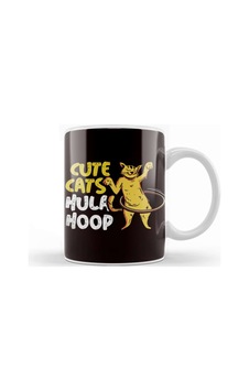 Cute Cats Hula Hoop Hula Hooper Hooping Fitness Sports Dance Kupa Bardak Porselen Karışık Cute Cats Hula Hoop Hula Hooper Hooping Fitness Sports Dance Kupa Bardak Porselen Karışık