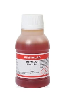 Kimyalab Alizarin Red Çözeltisi 100 ML Kimyalab Alizarin Red Çözeltisi 100 ML