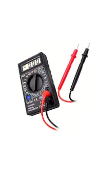Dt 830d Ac Dc Dijital Akım Voltaj Amper Ölçüm Test Aleti Multimetre- Aumetre Voltmetre