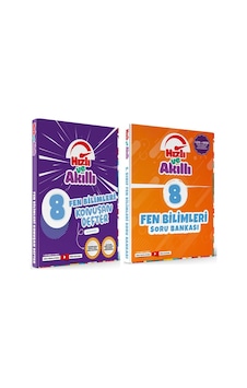 Tammat 8.sınıf Fen Bilimleri Hızlı Ve Akıllı Defter İle Soru Bankası Seti 2 Kitap Tammat 8.sınıf Fen Bilimleri Hızlı Ve Akıllı Defter İle Soru Bankası Seti 2 Kitap