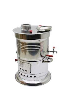 ÖZ-EL ZHT5441 5 L Çift Musluk Piknik Semaveri Inox ÖZ-EL ZHT5441 5 L Çift Musluk Piknik Semaveri Inox