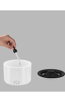 Efektli Buhar Makinesi 360 Ml Aromaterapi Ve Nemlendirme Alev Model