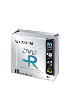 Boş Dvd Fujifilm Dvd-R 4.7Gb 16X Ince Kutu 10 Adet Boş Dvd Fujifilm Dvd-R 4.7Gb 16X Ince Kutu 10 Adet