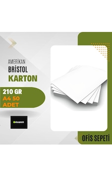 Çözüm Kağıt Amerikan Bristol Karton 210 Gr A4 50 Adet - Ofis Sepeti Çözüm Kağıt Amerikan Bristol Karton 210 Gr A4 50 Adet - Ofis Sepeti