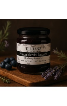 Yaban Mersini Reçeli - Lavanta Aromalı Yaban Mersini Reçeli - Lavanta Aromalı