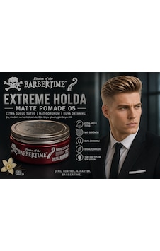 Extreme Hold Matte Pomade 05 Saç Şekillendirici Mat Wax 150 Ml Extreme Hold Matte Pomade 05 Saç Şekillendirici Mat Wax 150 Ml