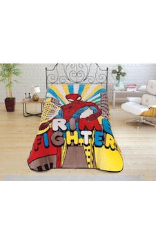 Taç Lisanslı Battaniye Spiderman Crime Tek Kişilik Taç Lisanslı Battaniye Spiderman Crime Tek Kişilik