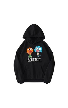 Elora Gumball Sweatshırt I Çok Satan Siyah Siyah