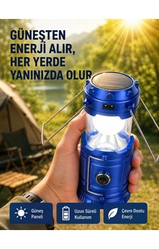 Mey İthalat Şarj Edilebilir Güneş Enerjili Kızaklı Kamp Feneri Usb Çıkışlı, Katlanabilir, Dayanık Mey İthalat Şarj Edilebilir Güneş Enerjili Kızaklı Kamp Feneri Usb Çıkışlı, Katlanabilir, Dayanık