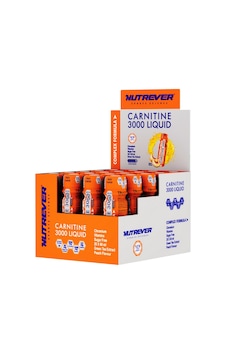 Nutrever L-carnitine Likit 3000 20 Ampül 60 ML Nutrever L-carnitine Likit 3000 20 Ampül 60 ML