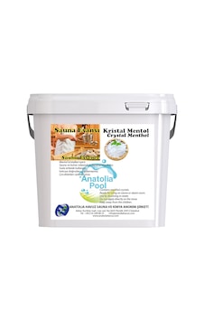 Anatolia Pool Sauna Esansı Kristal Mentol 5 Kg Sauna Essence Anatolia Pool Sauna Esansı Kristal Mentol 5 Kg Sauna Essence