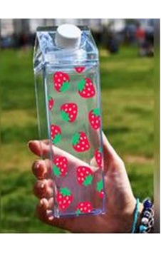 Mystyle St-51 500 Ml Mika Süt Şişesi Çilek