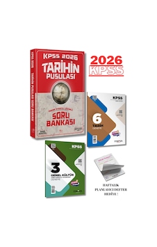Cba 2026 Kpss Tarihin Pusulası Soru Bankası Çözümlü - İsmail Adıgüzel Ve 2 Fasikül Deneme Cba 2026 Kpss Tarihin Pusulası Soru Bankası Çözümlü - İsmail Adıgüzel Ve 2 Fasikül Deneme