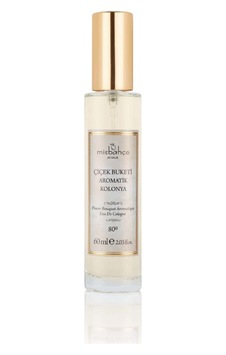 Misbahçe 80 Derece Çiçek Buketi Aromatik EDC Kolonya Sprey Cam Şişe 60 ML Misbahçe 80 Derece Çiçek Buketi Aromatik EDC Kolonya Sprey Cam Şişe 60 ML