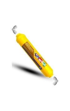 Su Arıtma Filtresi Sarı Mineral Filtre + 2adet 6mm Deresk Su Arıtma Filtresi Sarı Mineral Filtre + 2adet 6mm Deresk