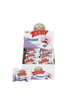 Today Donut Kek Yabanmersinli 35 G 24 Adet 1 Kutu