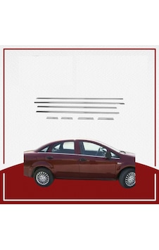 Unc Fiat Linea Cam Çıtası 2007- Paslanmaz Çelik Unc111069 Unc Fiat Linea Cam Çıtası 2007- Paslanmaz Çelik Unc111069