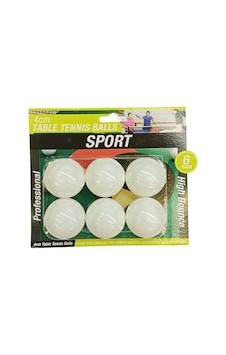 Avessa Spo-026 Kartela Pinpon Topu 6lı Avessa Spo-026 Kartela Pinpon Topu 6lı